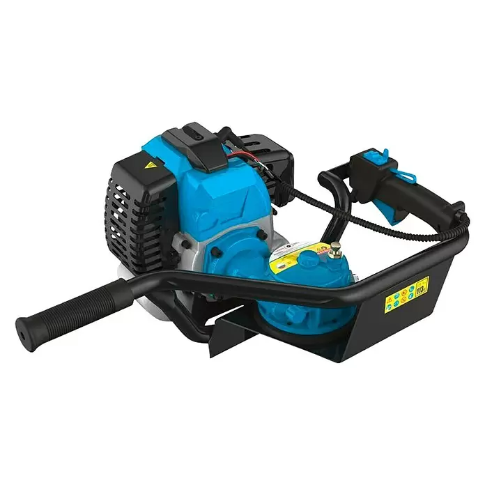 Ahoyadora GE 2200 - 2,2 kW, Anchura de trabajo: 20 cm, 2 tiempos - Vista angular