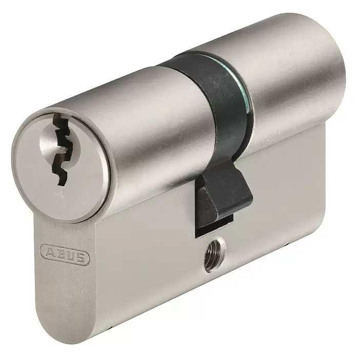 Abus Profilzylinder E30NP 40/55 B/SB - Baulänge innen: 40 mm, Baulänge außen: 55 mm, Anzahl Schlüssel: 5 Stk. - Diagonale Ansicht