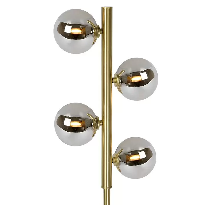 Lucide Tycho Stehleuchte - Höhe: 154 cm, Gold - Detailaufnahme