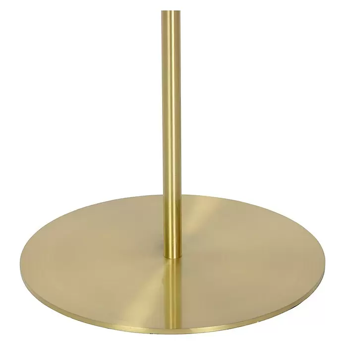 Lucide Tycho Stehleuchte - Höhe: 154 cm, Gold - Vorderansicht