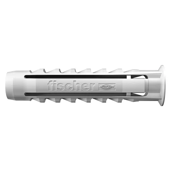 Fischer SX Taco con tornillo - Diámetro taco: 10 mm, Longitud taco: 50 mm, 5 uds. - Vista descendente