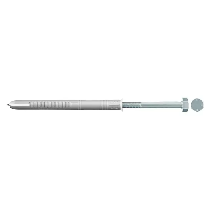 Fischer Taco con tornillo FUR-SS - Diámetro taco: 10 mm, Longitud taco: 80 mm, 4 uds. - Vista descendente