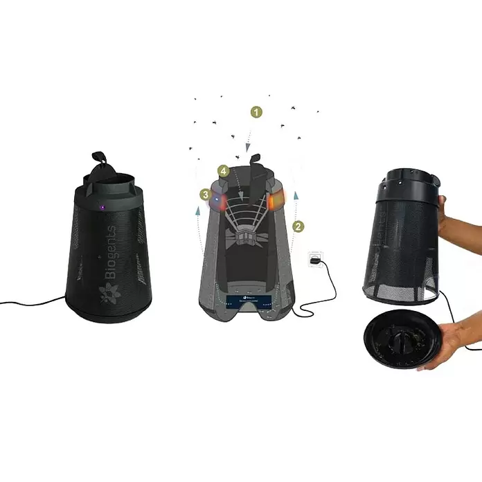 Uređaj za zaštitu od insekata Biogents BG-Home - 8 W - Proizvod u upotrebi