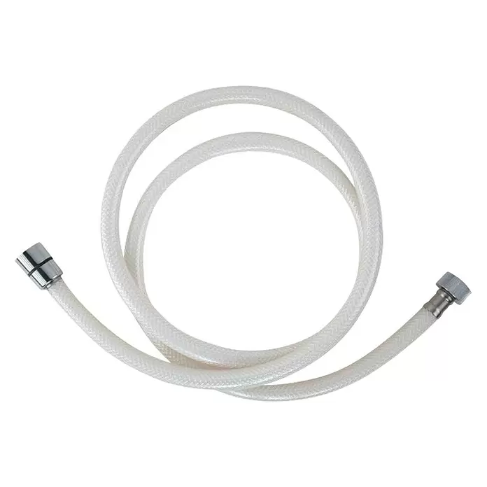 Novaservis Crijevo za tuš - ½″, PVC, Bijele boje - Pogled odozgo