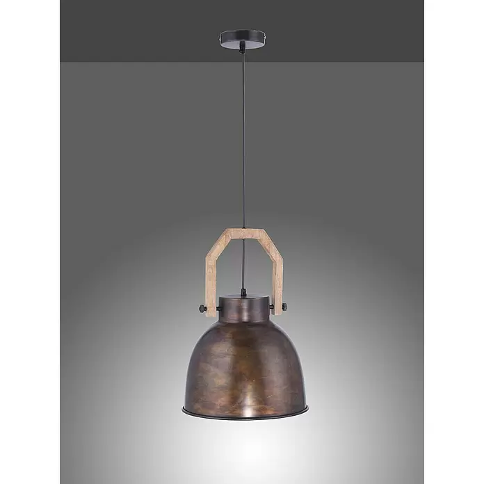 LeuchtenDirekt Samia Pendelleuchte - Ø x H: 330 mm x 120 cm - Stimmungsaufnahme