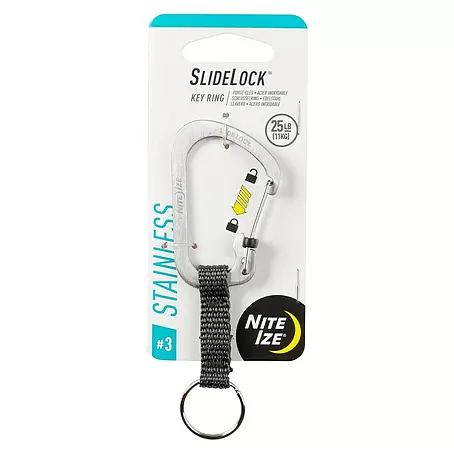 Nite Ize  Karabinerhaken Slidelock Key Ring