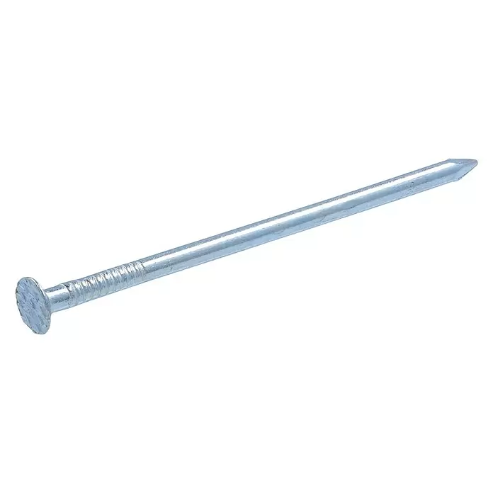 Stabilit Clavo con cabeza plana - Ø x L: 3,1 x 80 mm, Zincado, Acero, 5 kg - Vista angular