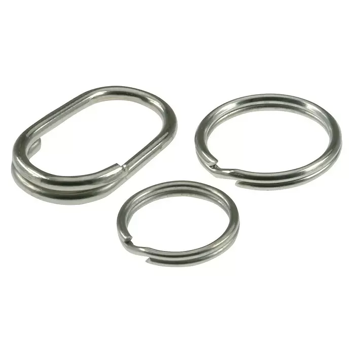 Suki Anilla para llavero - Diámetro: 30 mm, Acero, Contenido: 20 ud. - Vista angular