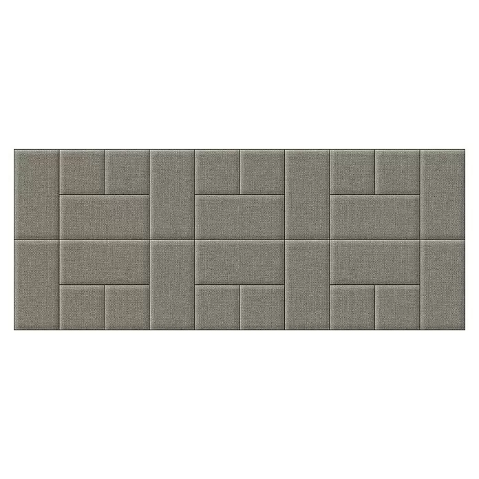 Fllow Deko-Wandpolster Set Inari A2 - 270 x 150 cm, Taupe - Draufsicht
