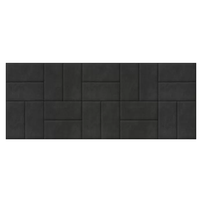 Fllow Deko-Wandpolster Set Preston A3 - 270 x 150 cm, Schiefer - Draufsicht