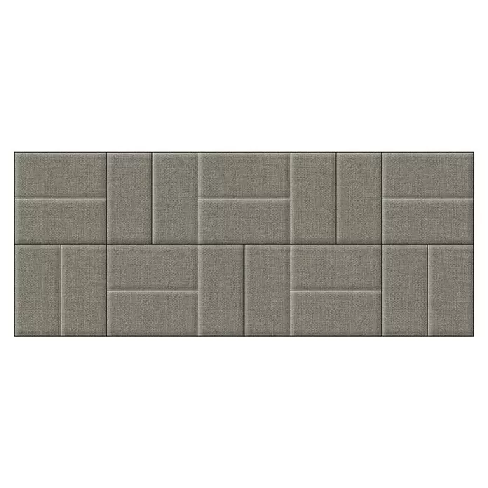 Fllow Deko-Wandpolster Set Inari A3 - 270 x 150 cm, Taupe - Draufsicht