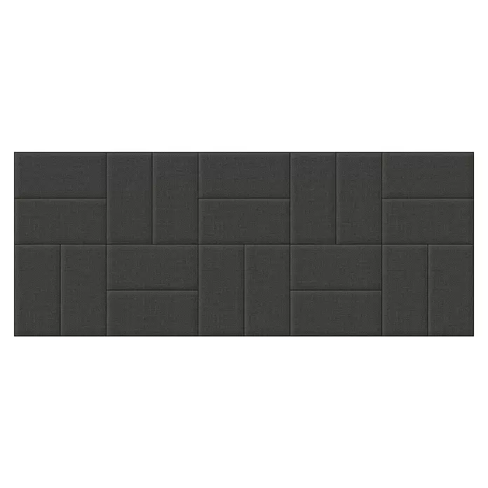 Fllow Deko-Wandpolster Set Inari A3 - 270 x 150 cm, Anthrazit - Draufsicht