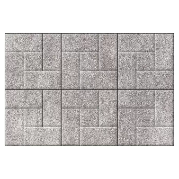 Fllow Deko-Wandpolster Set Velvet A4 - 270 x 150 cm, Taupe - Draufsicht