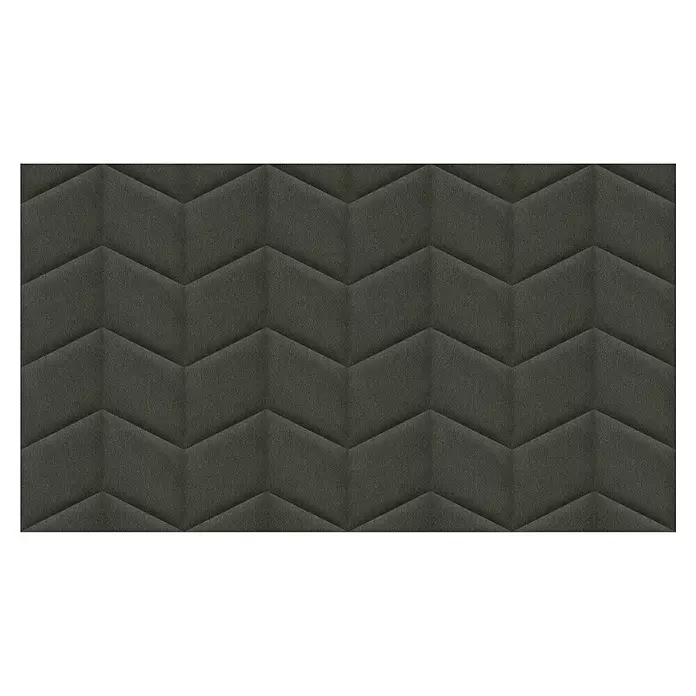 Fllow Deko-Wandpolster Set Velvet C1 - 270 x 150 cm, Anthrazit - Draufsicht