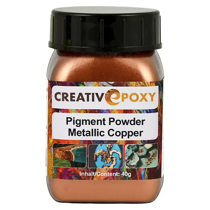 CreativEpoxy Pigment Powder - Metallic Copper, 40 g - Vorderansicht