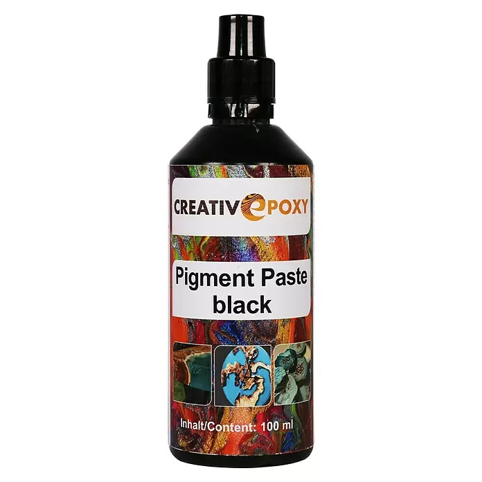 CreativEpoxy Pigmentpaste - Black, 100 g - Vorderansicht