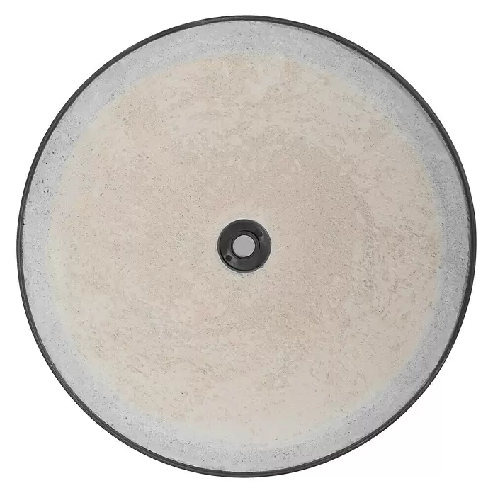 Doppler Betonschirmständer - Durchmesser: 44 cm, Für Rohrdurchmesser: 26 mm - 40 mm - Ansicht von unten