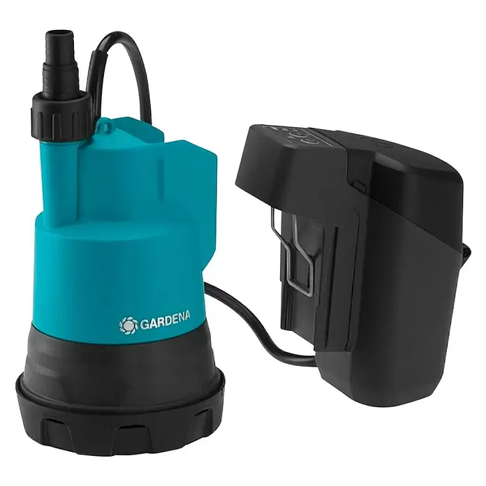 Gardena Potopna pumpa P4A - Maksimalni protok: 2.000 l/h - Dijagonalni pogled