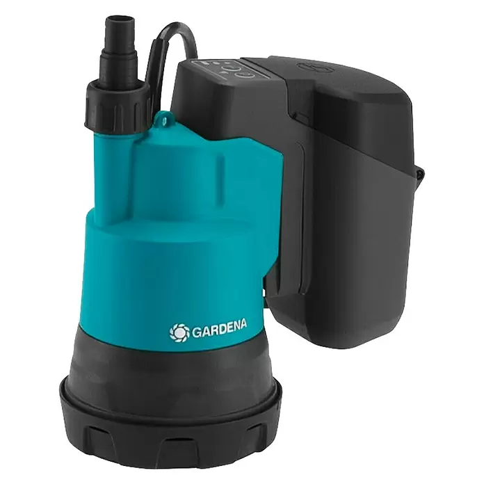 Gardena Potopna pumpa P4A - Maksimalni protok: 2.000 l/h - Dijagonalni pogled