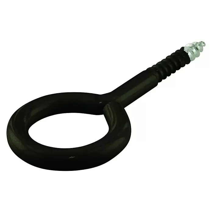 Suki Hembrilla - Ø x L: 5 x 10 mm, Zincado, Acero, Negro - Vista angular