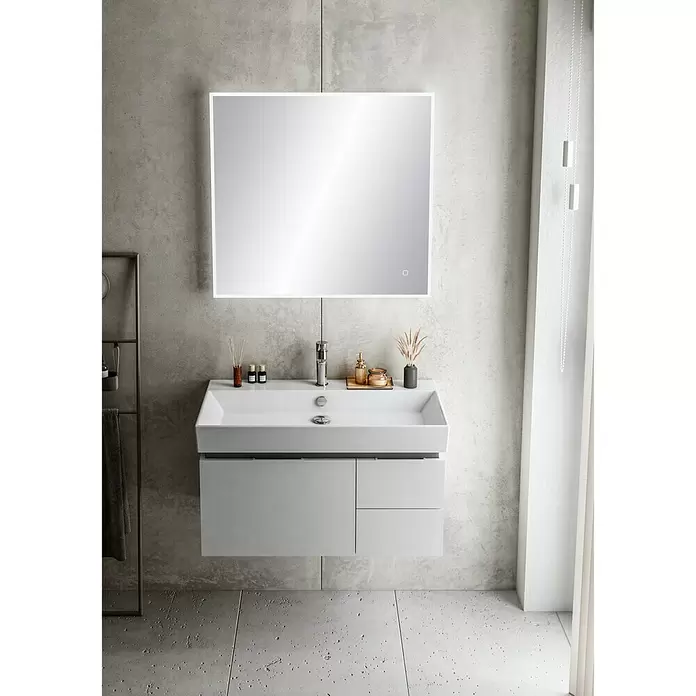 Riva Tape LED-Lichtspiegel - 80 x 75 cm, Sensorschalter - Stimmungsaufnahme