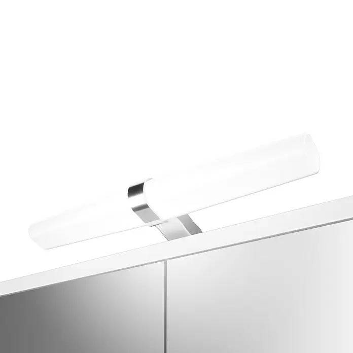 Camargue LED-Spiegelschrank Kyla - B x H: 60 x 69,4 cm, Mit Beleuchtung, MDF, Weiß - Detailaufnahme