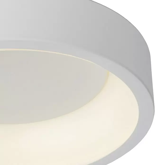 Lucide Talowe LED-Deckenleuchte rund - 30 W, Ø x H: 450 mm x 13 cm, Weiß, Warmweiß - Detailaufnahme