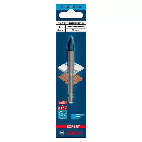 Bosch Professional Expert Taladro de baldosas HEX-9 HardCeramic