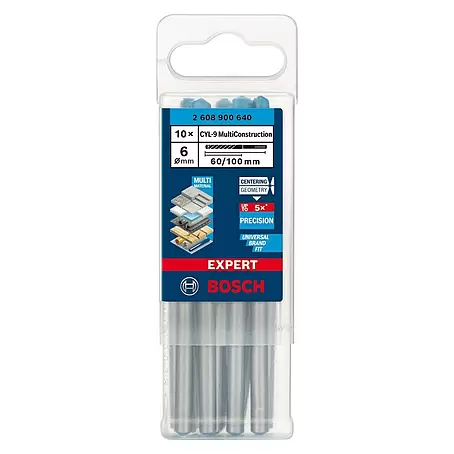 Bosch Professional Expert Broca multiuso CYL-9 MultiConstruction