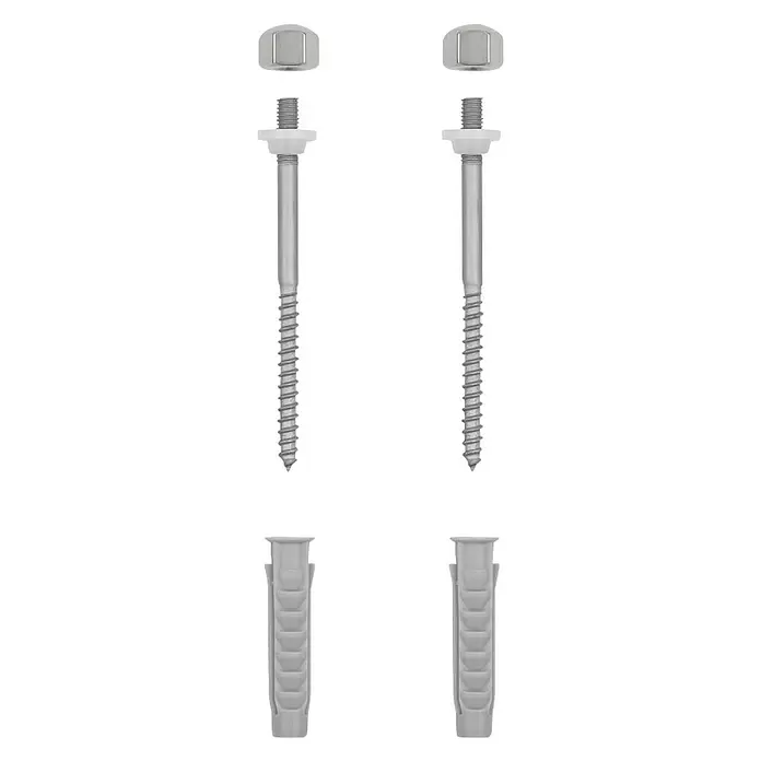 Roca Tornillo de fijación para inodoro - Apto para: Montaje en WC, 2 ud. - Vista frontal