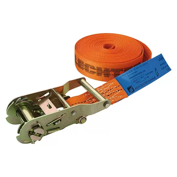 Seilflechter Correa de amarre con trinquete - L x An: 8 m x 35 mm - Vista angular
