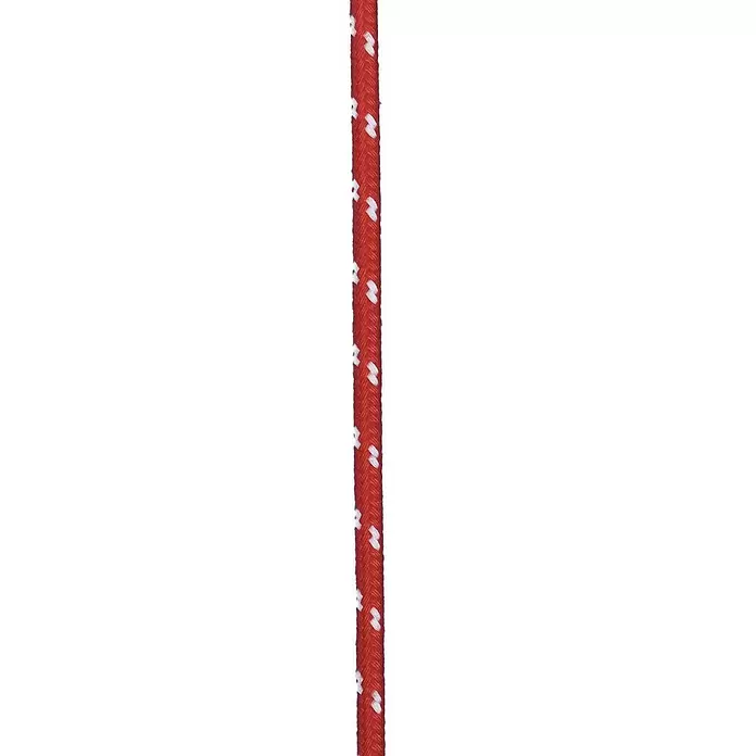 Seilflechter Cuerda de amarre a metros - Diámetro: 6 mm, Poliéster, Rojo/Blanco - Primer plano