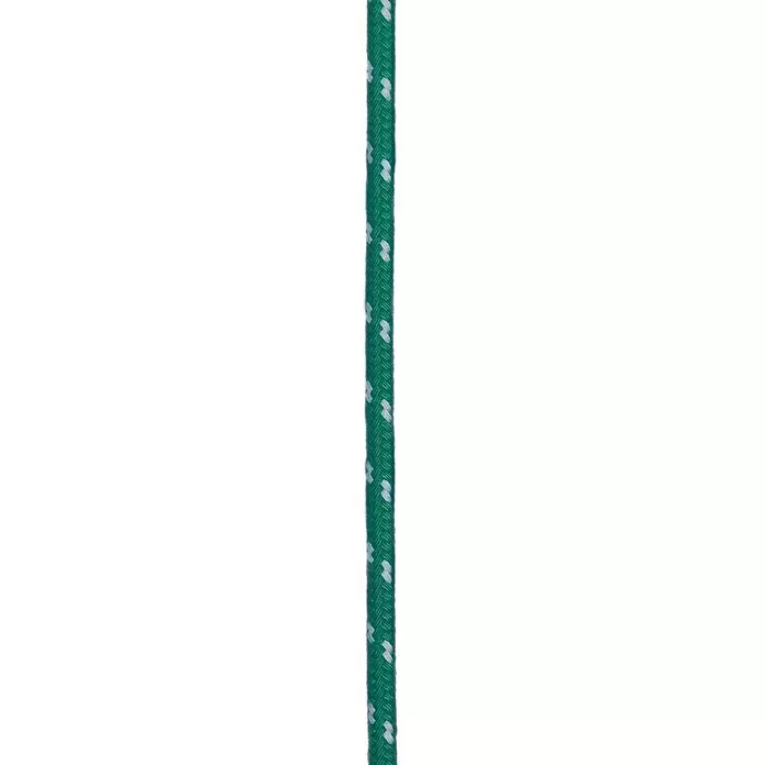 Seilflechter Cuerda de amarre a metros - Diámetro: 6 mm, Poliéster, Verde - Primer plano