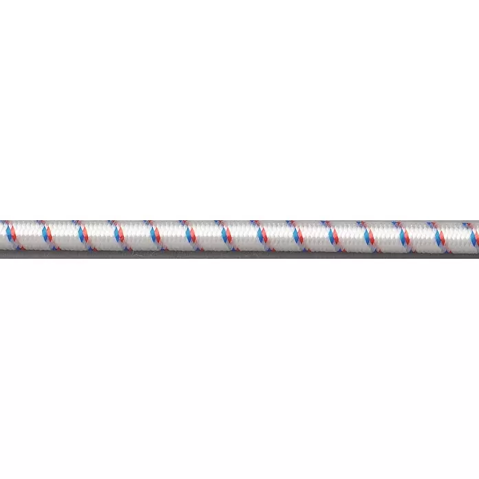 Seilflechter Cuerda de goma a metros - Diámetro: 8 mm, Corte a medida, Blanco - Primer plano