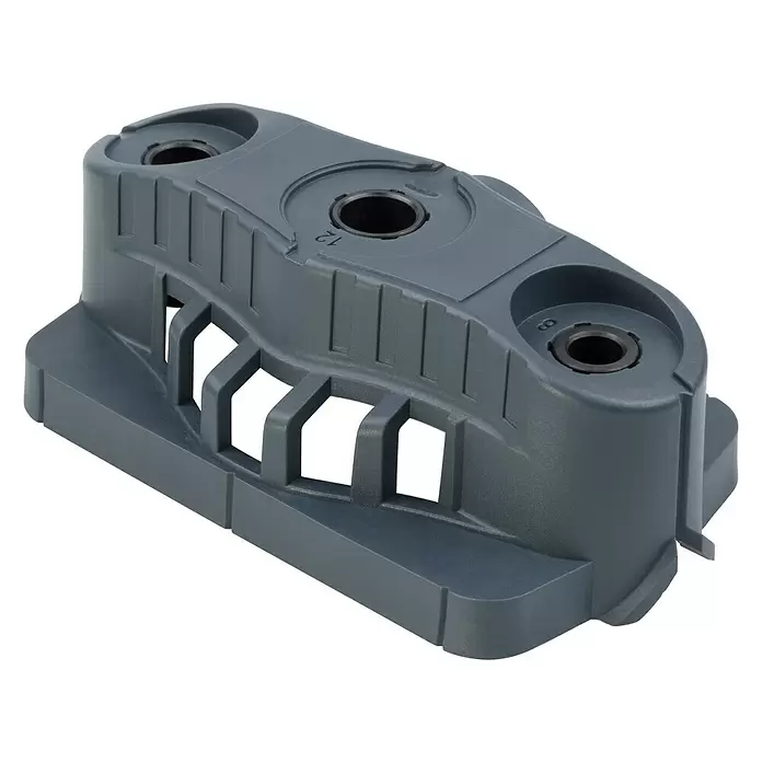 Wolfcraft Bohrhilfe - Lochdurchmesser: 35 mm - 12 mm - Diagonale Ansicht