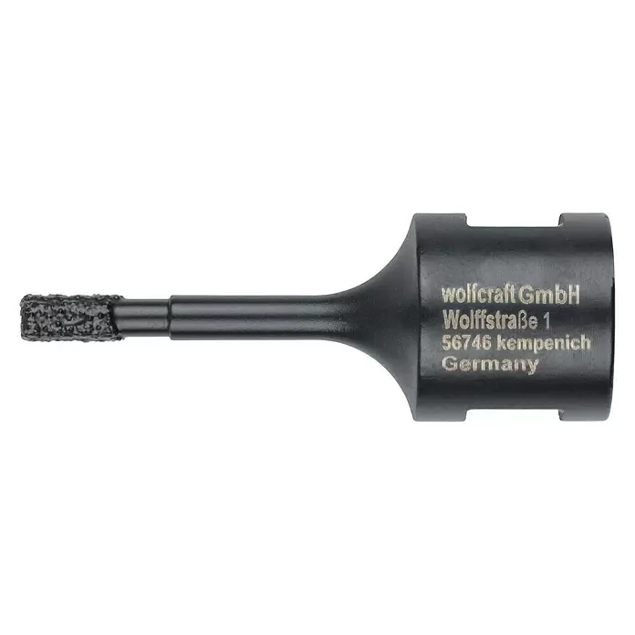 Wolfcraft Diamant-Lochsäge für Winkelschleifer - 5 mm, Schnitttiefe: 35 mm - Vorderansicht