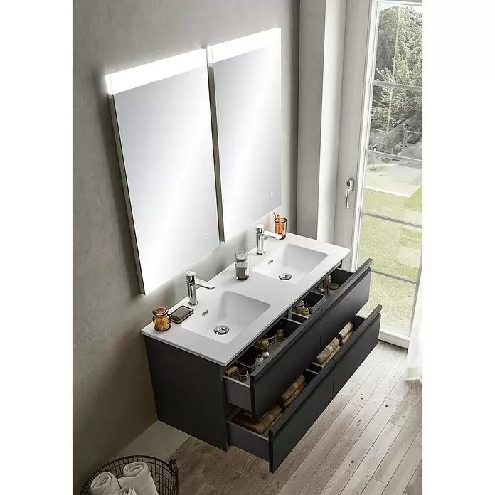 Riva Pull LED-Lichtspiegel - 55 x 90 cm, Sensorschalter - Stimmungsaufnahme
