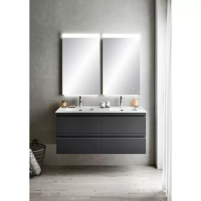 Riva Pull LED-Lichtspiegel - 55 x 90 cm, Sensorschalter - Stimmungsaufnahme