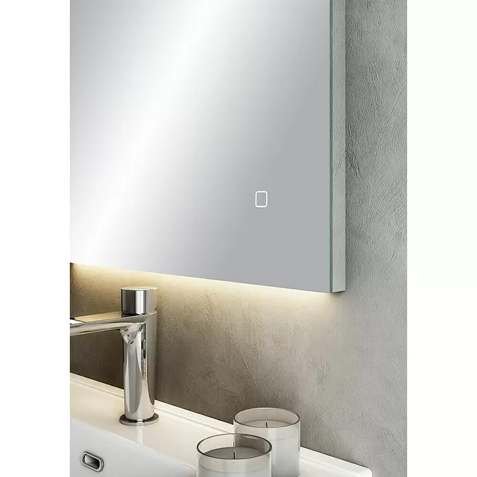 Riva Pull LED-Lichtspiegel - 55 x 90 cm, Sensorschalter - Detailaufnahme