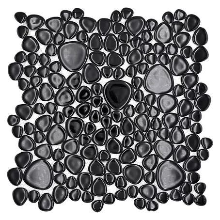 Mosaikfliese Kiesel Uni