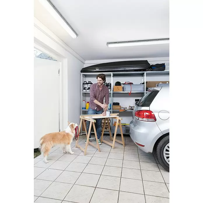 Ledvance Regleta estanca LED SubMARINE - 16 W, Largo: 120,6 cm, Blanco neutro, IP65 - Foto ambiente