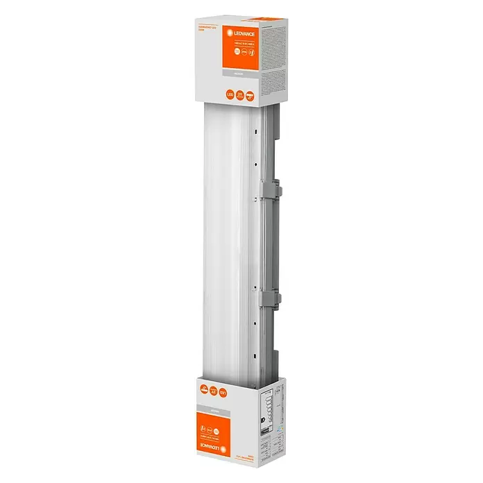 Ledvance LED-Feuchtraum-Lichtleiste Submarine - 2 x 6 W, Länge: 60 cm, Neutralweiß, IP65 - Vorderansicht