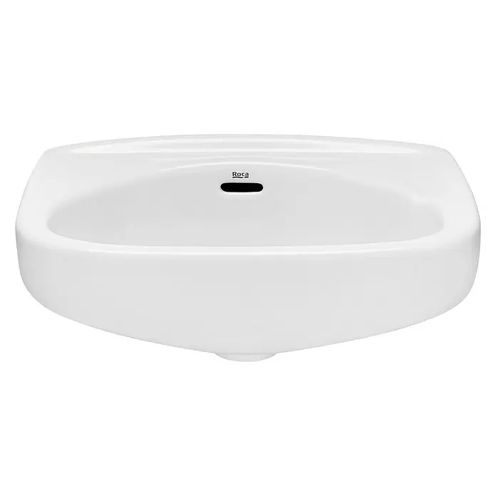Roca Lavabo Ares - An x L: 310 x 440 mm, Cerámica, Blanco - Vista frontal