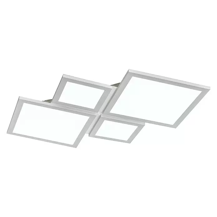 Lavida LED-Deckenleuchte Magari - 50 W, L x B x H: 88 x 54 x 5 cm, Warmweiß - Ansicht von unten