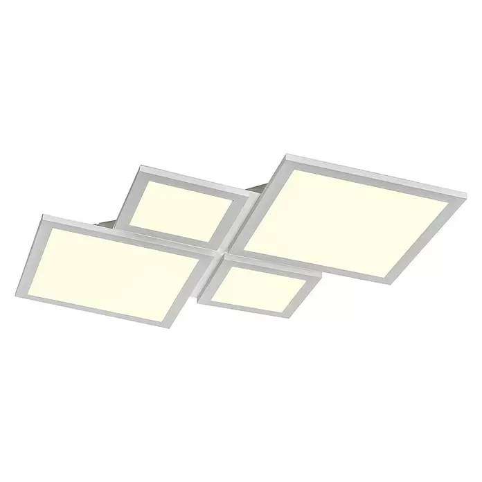 Lavida LED-Deckenleuchte Magari - 50 W, L x B x H: 88 x 54 x 5 cm, Warmweiß - Ansicht von unten