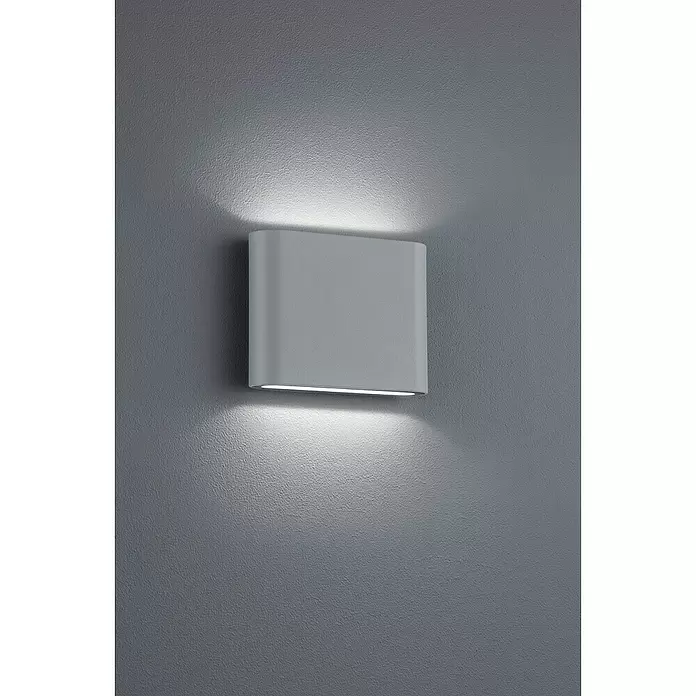 Trio Lighting Aplique de pared LED Thames II - 2,5 W, Gris, Blanco cálido - Foto ambiente