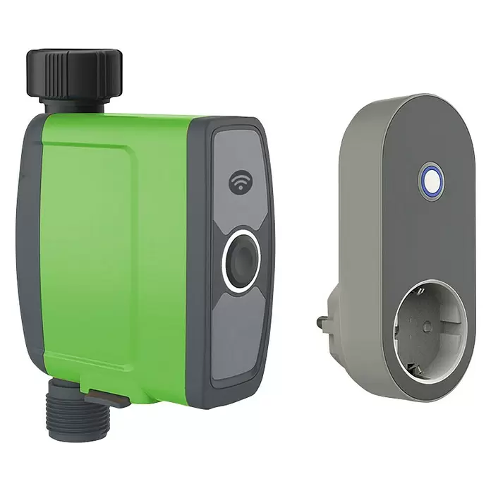 Essentials Bewässerungssteuerung Smart Garden - Batteriebetrieben - Diagonale Ansicht