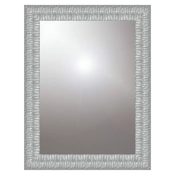 Espejo Marco - Plateado, 67,4 x 77,4 cm - Vista frontal