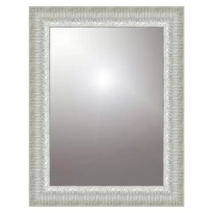 Espejo Relieve - Plateado, 67,4 x 77,4 cm - Vista frontal