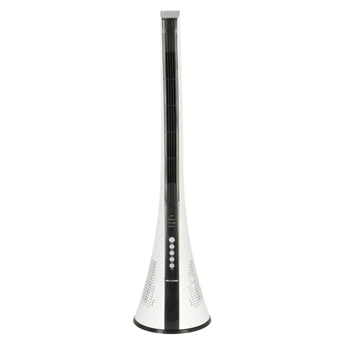 Proklima Toranj-ventilator - Bijelo-crno, 40 W, Visina: 110 cm, S daljinskim upravljanjem